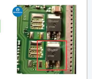 DJ30AF Automotive ECU IC Car Computer Board Vulnerable Chip
