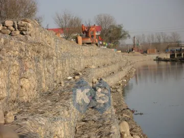Galfan Gabion Hot-dipped Galvanized Welded Fabric Galvanized Wire Mesh Galfan Gabion