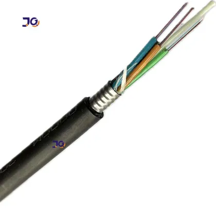 outdoor overhead GYFTS fiber optic cable for networks