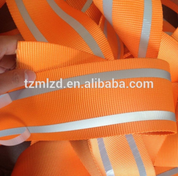 Midland Webbing professional exclusive development of 10CM high-strength high-brightness reflective webbing orange belt