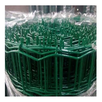 Green PVC Coated Welded Wire Mesh Fence for Farms
