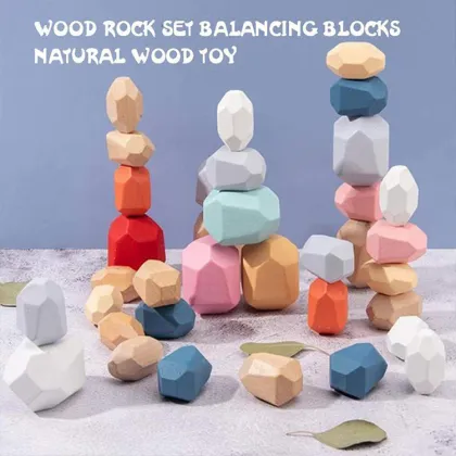 Best Trending Educational Toy: Tumi Ishi Balance Rock - Enhances Creativity and Wisdom in Children with Colorful Stones
