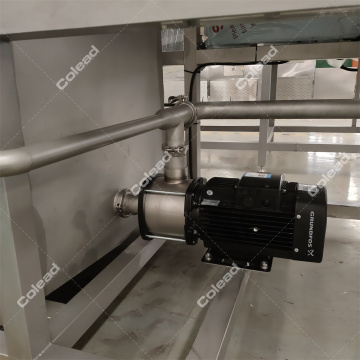 Industrial Brush Washing Machine for root vegetable line