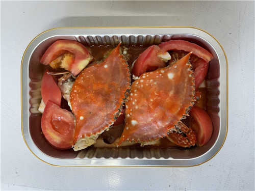 panela de tomate de frutos do mar congelado