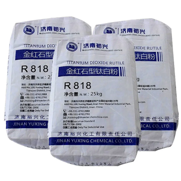 Yuxing Titanium Dioxide Anatase A1 Rutile R818 R838