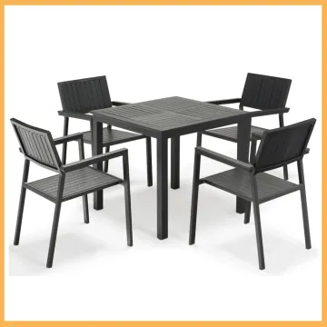 Uplion Outdoor Cafe Table and Chair Set