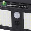 Lámpara de pared solar ABS smd ip65