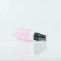 Plástico recarregável petg 60ml mudança gradual de cor rosa