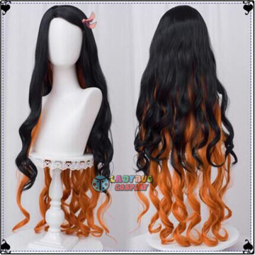 Demon Slayer Kimetsu No Yaiba Nezuko Kamado Wig