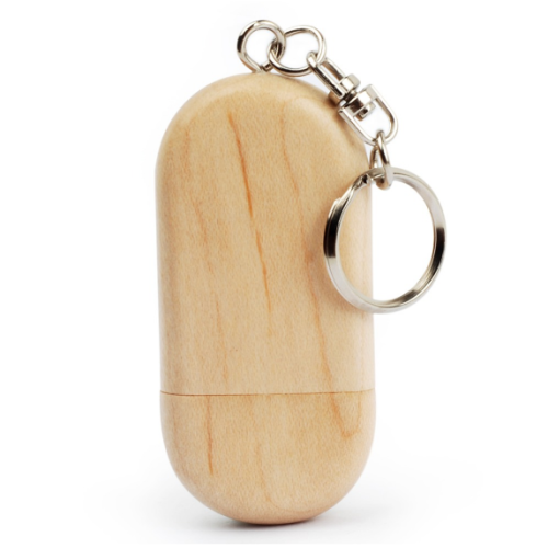 Wooden Usb Flash Drive with Free Logo