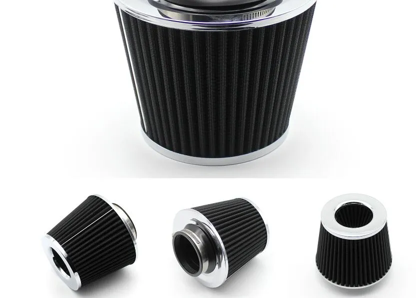 Filtro ariatico Black Universal 3 ′ ′ per il tubo di aspirazione dell'aria