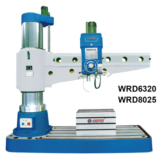 WRD6320 WRD8025 Radial Drilling Machines