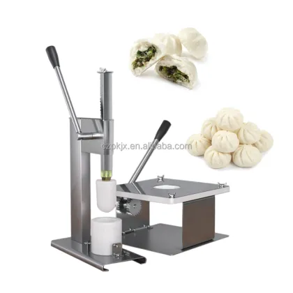 Stainless Steel Baozi Stuffed Bun Forming Machine - Manual Steamed Bun Molding Machine