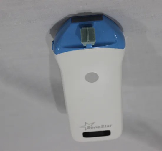 Wireless Ultrasound Scanner with neddle guide