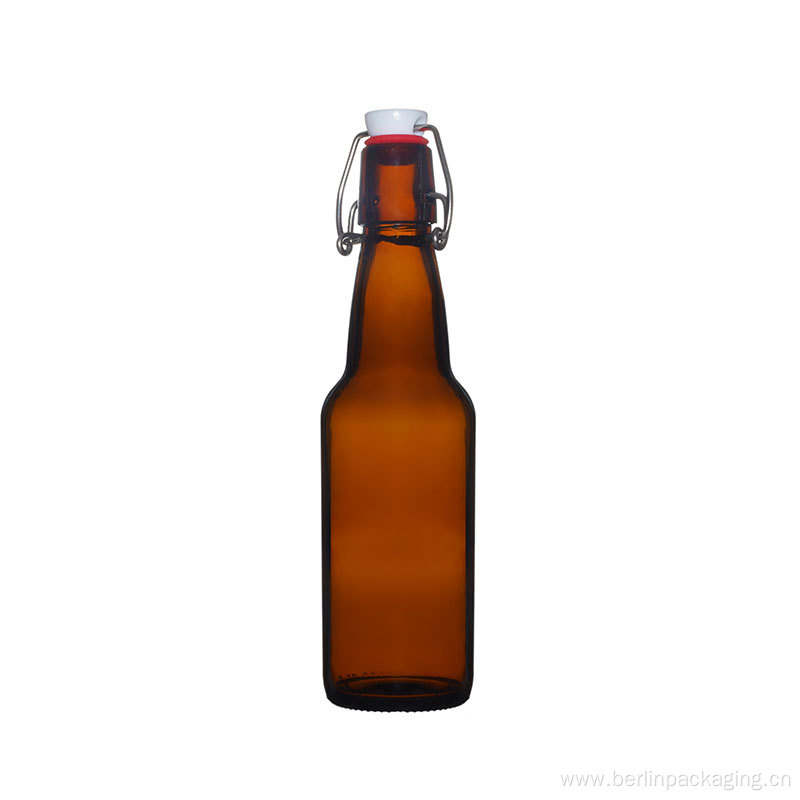Swing Top Brewing Bottle with Stopper for Beverages