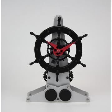 Rudder Metal Mode Gear Desk Clock