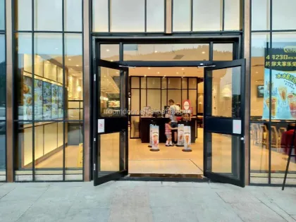 NOA Commercial Door Safety Quick Escape Push Glass Aluminum Storefront Exterior Doors