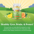 Дети Omega Dha Gummies Lemon Orange Farvors