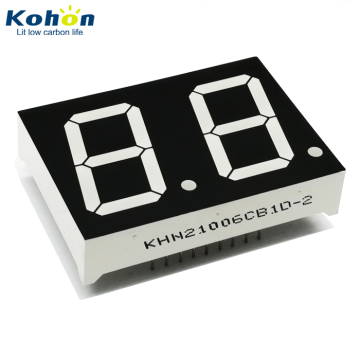 Blue 1 Inch 7 Segment LED Display with 2-Digit Output