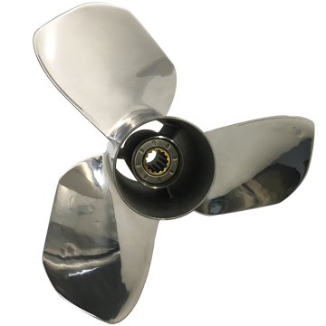 35-60hp paslanmaz çelik dıştan takma jet tekne Honda motoru için deniz pervanesi