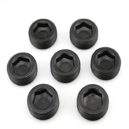 DIN906 black oxide Hexagon Socket Pipe Plugs