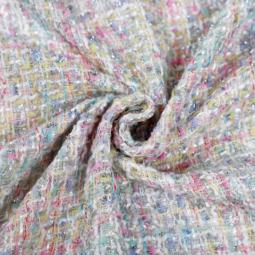 Fabrik Kapas Jacquard yang berwarna-warni
