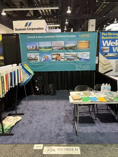 Flame Retardant Vinyl Tarp Laminated Bag PVC Material