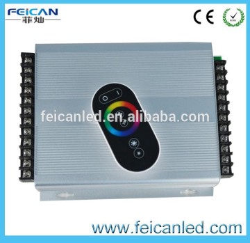 High Power 1440W programmable RF Touch 6 Key LED Controller for RGB led strip light control