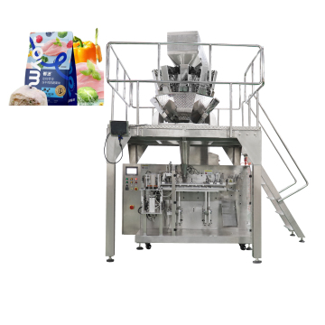 Automatische gemischte Nüsse und getrocknete Obstpackungsmaschine für Cashewnüsse, Trauben, Erdnüsse und Pistazien in Reißverschlussbeuteln
