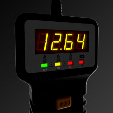 12V Car and Motorcycle Battery Tester for AGM GEL VRLA - CCA Analyzer