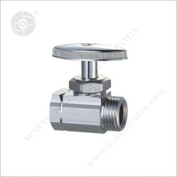 Valve d&#39;angle de plaque chromée KS-4121