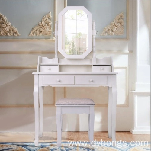 Mirrored Wooden Dressing Table Designs For Bedroom China Manufacturer