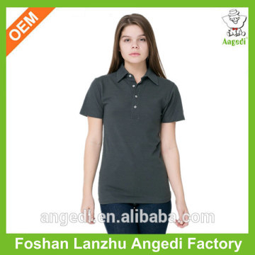 2014 New Style Women Pure Color Polo Tshirt