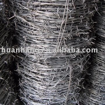 Barbed wire factory