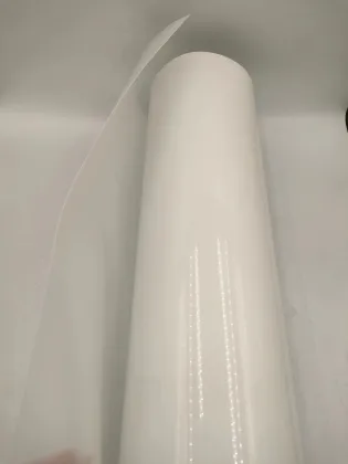 White Plastic PP Films Acrylic Sheet Film
