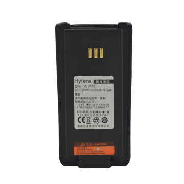 High Capacity 3000mAh Li-ion Rechargeable Battery Pack for Hytera Radios