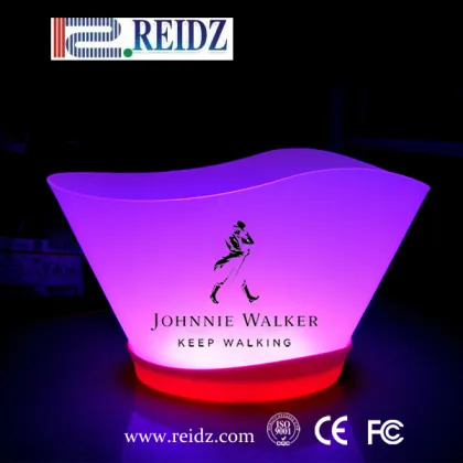 Johnnie walker led ice bucket