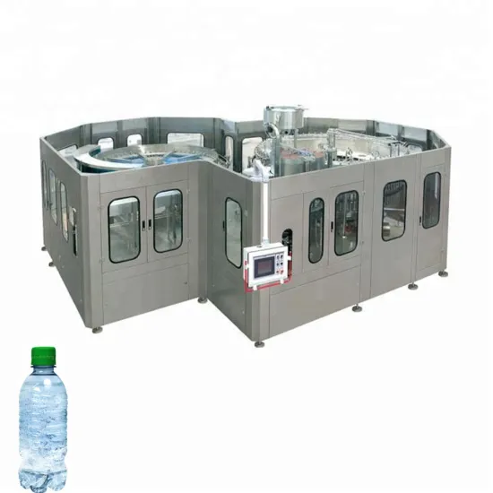 Automatic Mineral Water Filling Machine for PET Bottles (500-1000 BPH)