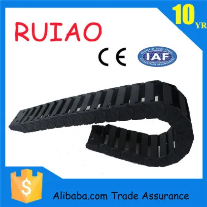 plastic weight bearing cnc cable carrier energy chain