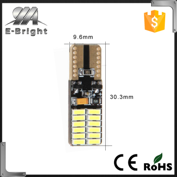 led t10 4014 24smd led 12v led high bright led bulb