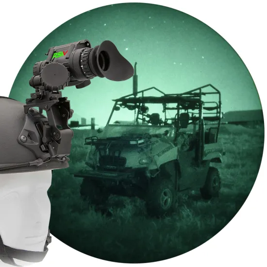 High Performance Low Light Gen2+ PVS14 Night Vision Helmet with FOM 1600 Monocular