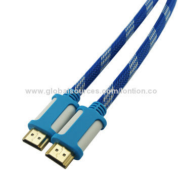 1,080P HDMI Cable, HDMI Plug to HDMI Plug, Used in Home Appliances