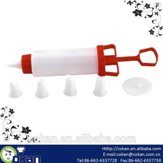 home made cake decorating set with 5tips CK-C109