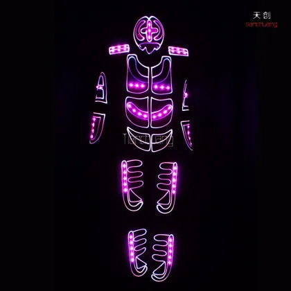 dmx led flash Indian dance costume