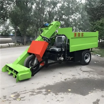 Efficient Three-Wheeled Manure Truck for Agricultural Manure Cleaning and Scraping Equipment