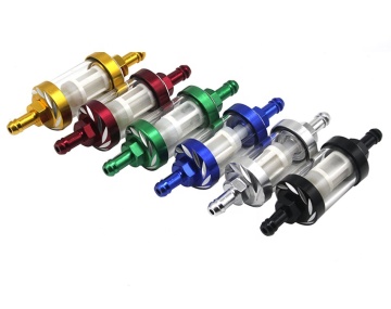 CNC 6 Color 8mm Motorcycle Gas Fuel Oil Filter for YZD-R1R3 MT-01 ATVs