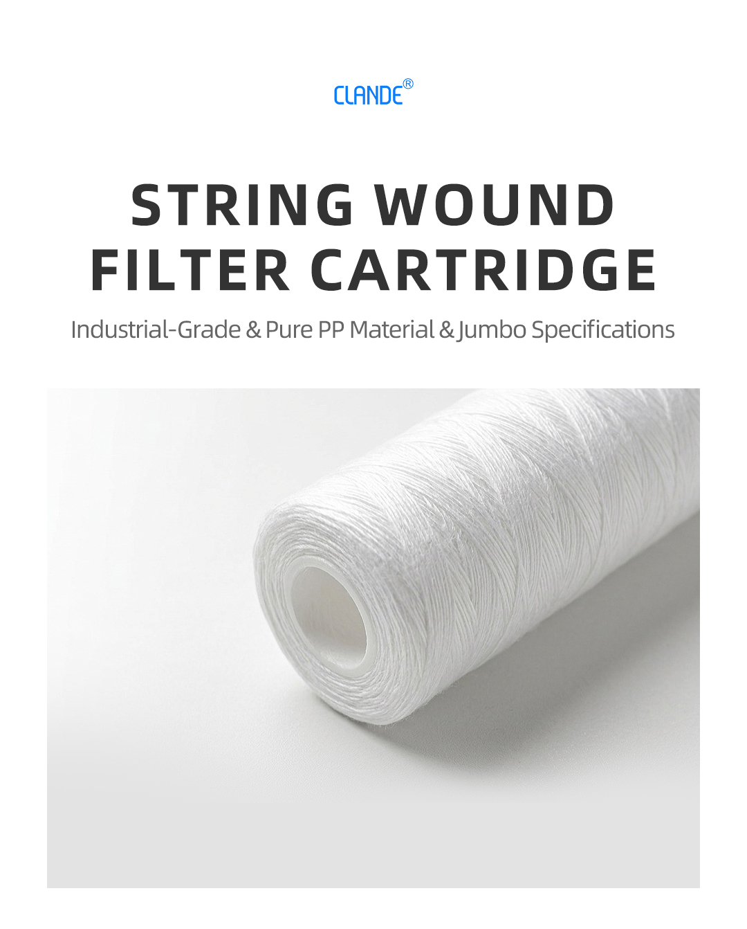 1.String Wound Depth Filter Cartridge Detail Page