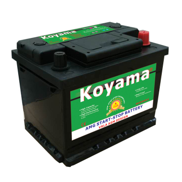 AGM-SS12 12V55Ah High CCA Car Battery for Start-Stop Systems