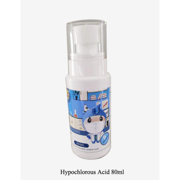 Líquido desinfectante de ácido hipocloroso para vajillas