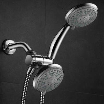 Big quarter round abs plastic chrome shower sets